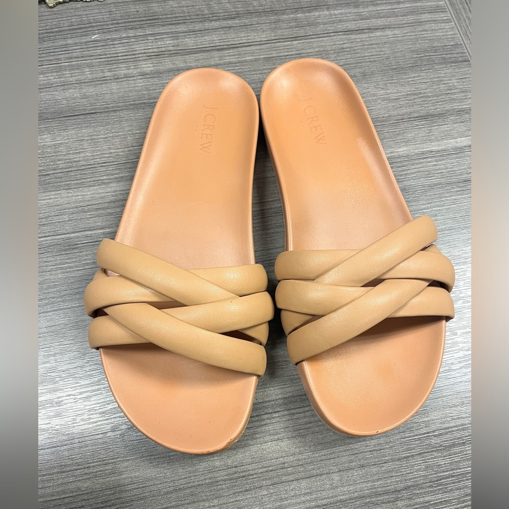 J Crew Nude sandals